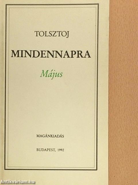 Mindennapra - Május
