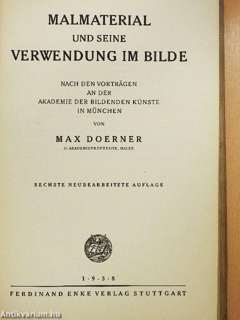 Malmaterial und seine Verwendung im Bilde
