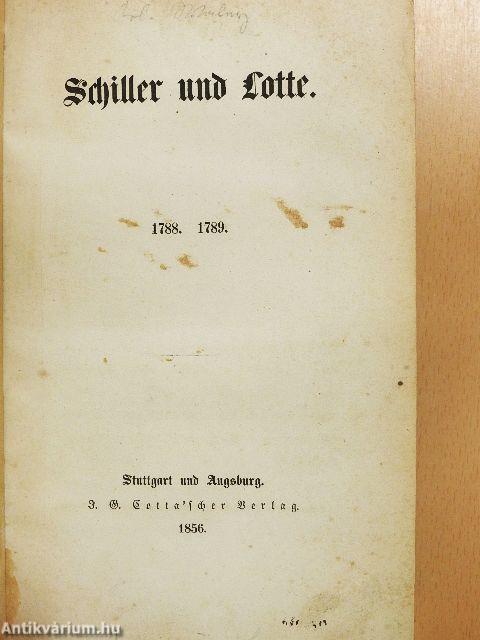 Schiller und Lotte (gótbetűs)