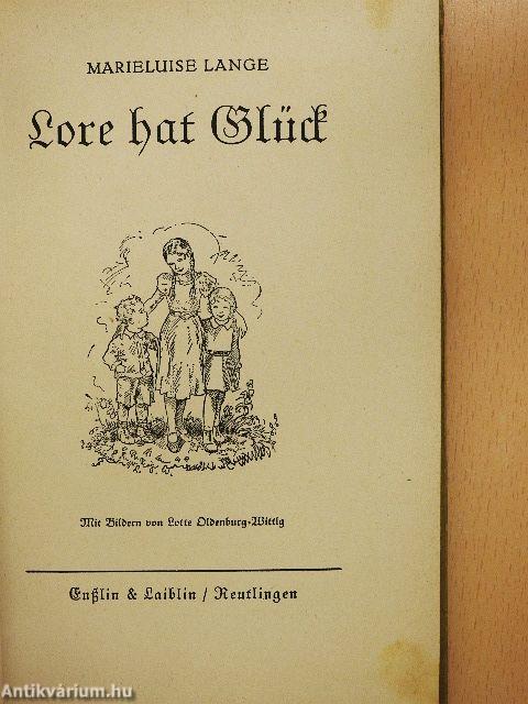 Lore hat Glück (gótbetűs)