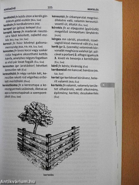 Kis magyar tájszótár