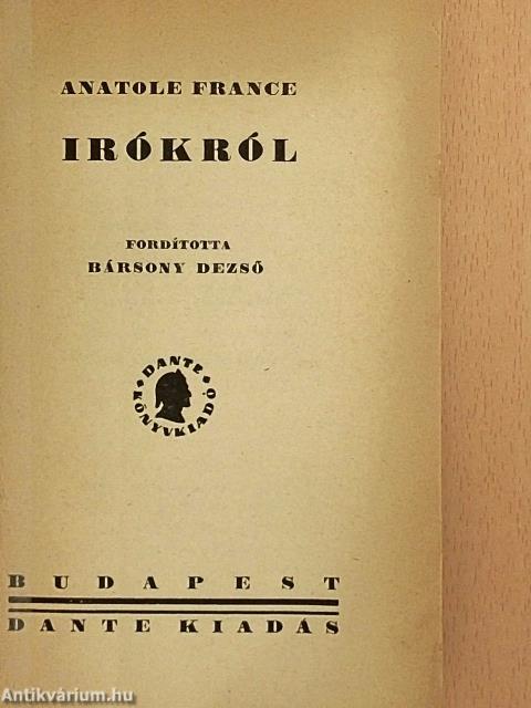 Irókról