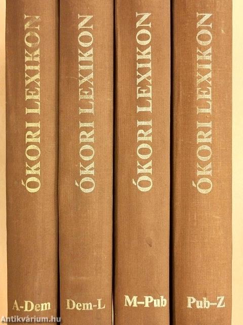 Ókori lexikon I-IV.