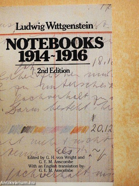 Notebooks 1914-1916