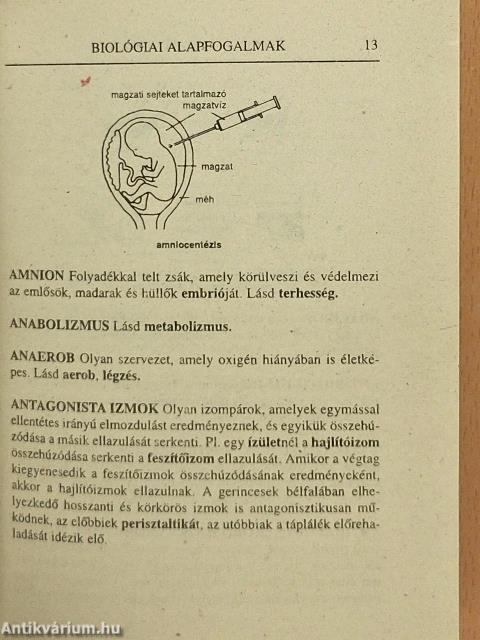 Biológiai alapfogalmak