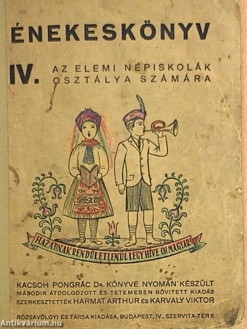 Énekeskönyv IV.