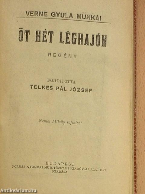 Öt hét léghajón