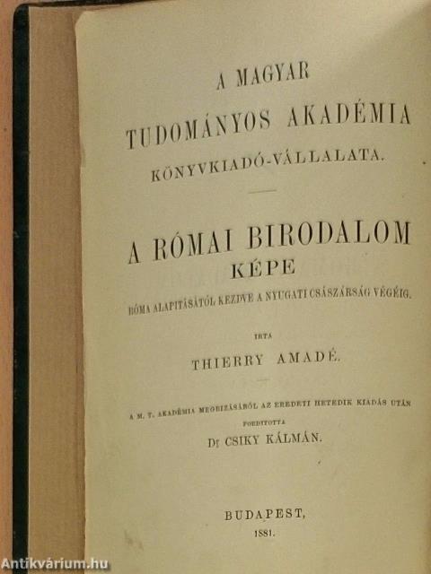 A Római Birodalom képe