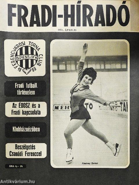 Fradi-híradó 1971. április