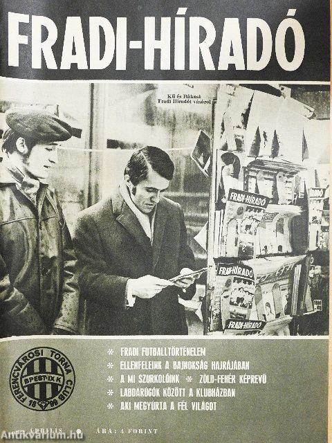 Fradi-híradó 1972. április