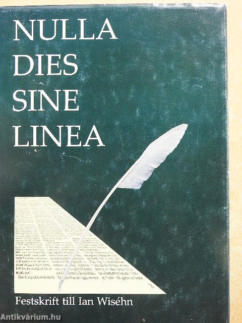 Nulla dies sine linea