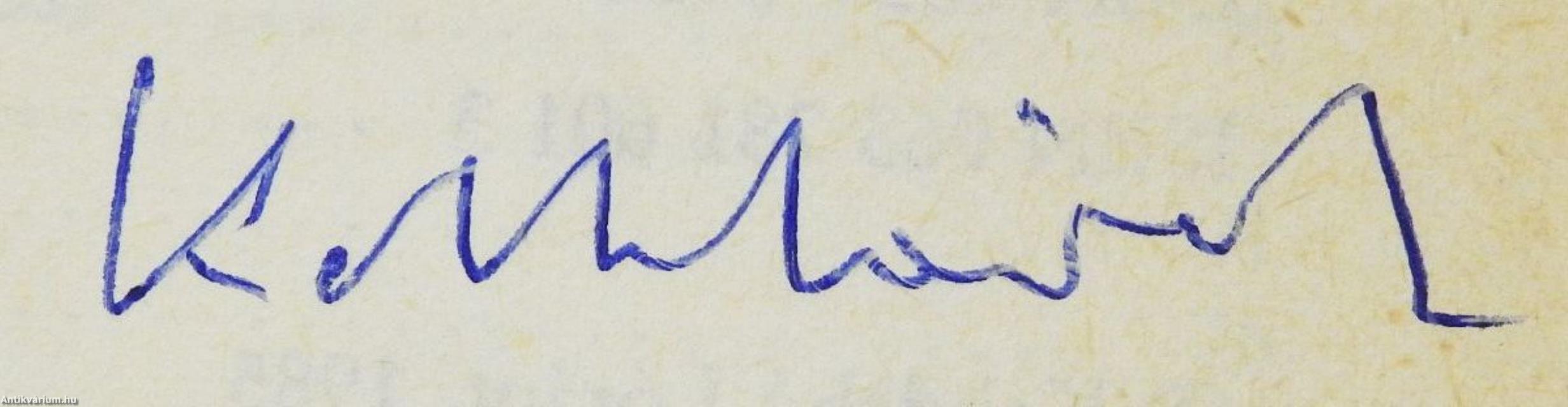 Szabó Lőrinc (dedikált példány)