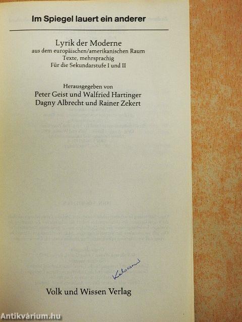 Im Spiegel lauert ein anderer