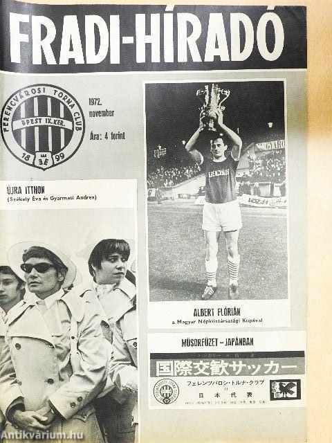 Fradi-híradó 1972. november
