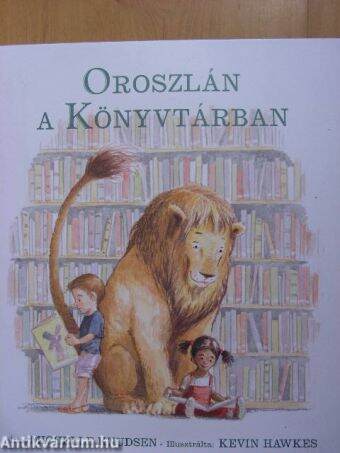 Oroszlán a könyvtárban