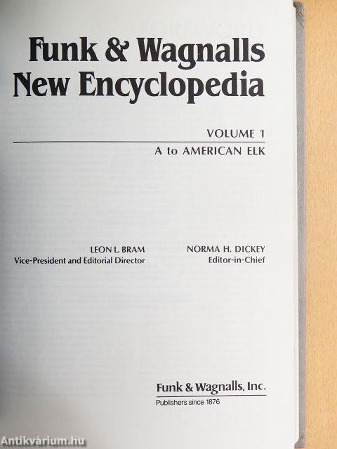 Funk & Wagnalls New Encyclopedia 1-28./Funk & Wagnalls Standard Desk Dictionary 1-2./Funk & Wagnalls Hammond World Atlas (nem teljes sorozat)