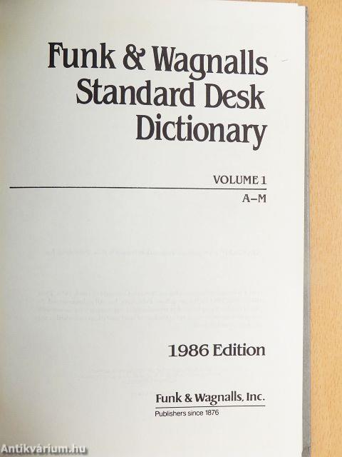 Funk & Wagnalls New Encyclopedia 1-28./Funk & Wagnalls Standard Desk Dictionary 1-2./Funk & Wagnalls Hammond World Atlas (nem teljes sorozat)