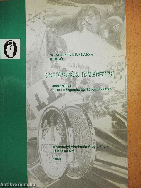 Szervezési ismeretek