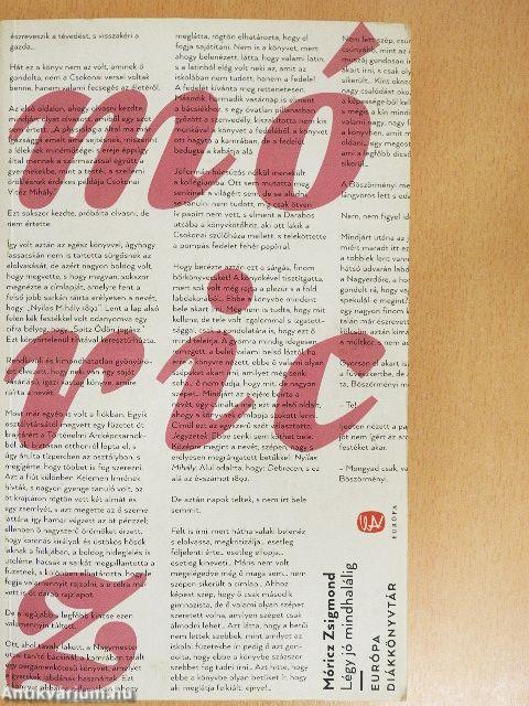 Légy jó mindhalálig