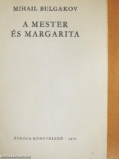 A Mester és Margarita