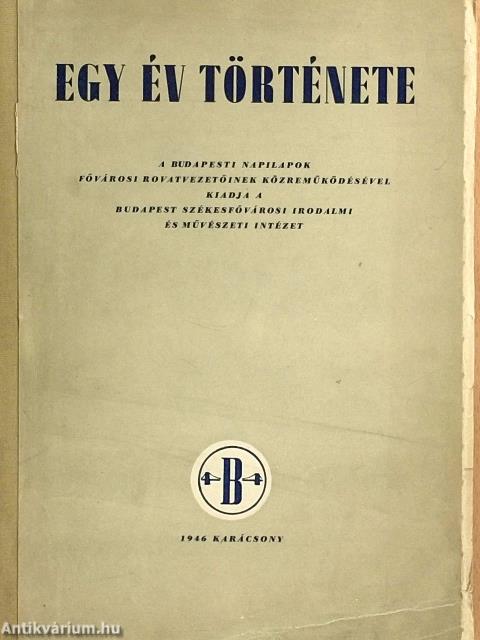 Egy év története