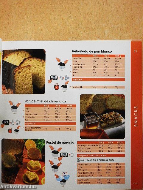 Tefal Recipe Book - Breadmaker