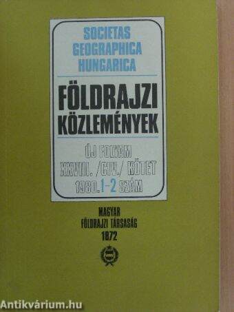 Földrajzi közlemények 1980/1-2.