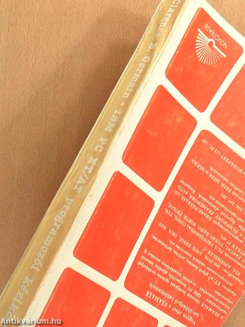IBM PC XT/AT programozói kézikönyv
