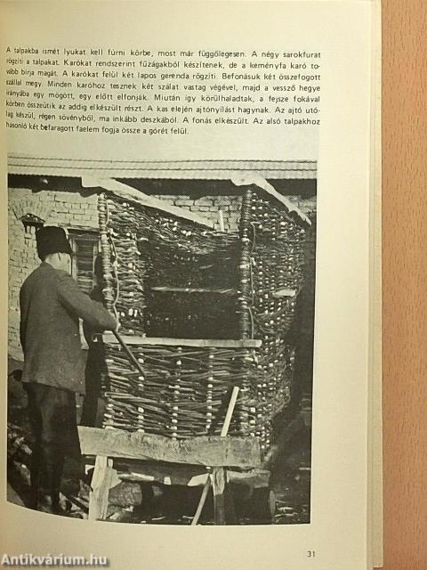 Kaskötés, kosárfonás