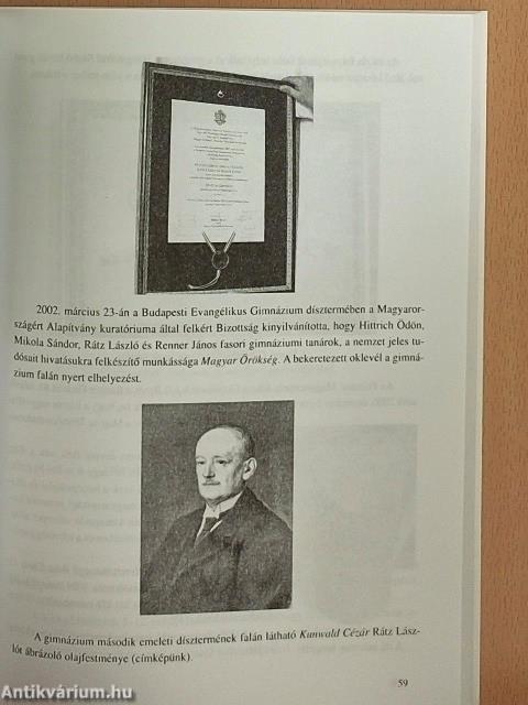 Rátz László tanár úr