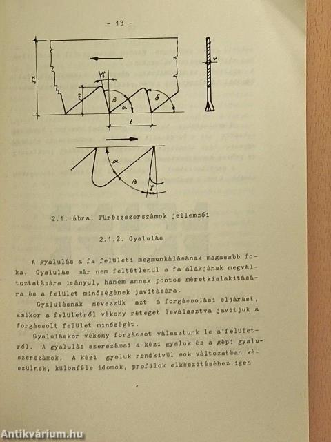 Faipari technológia
