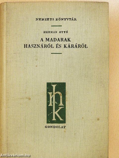 A madarak hasznáról és káráról