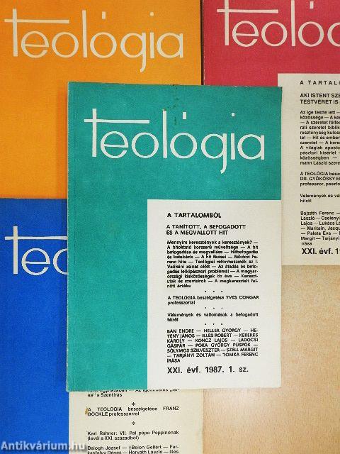 Teológia 1987/1-4.