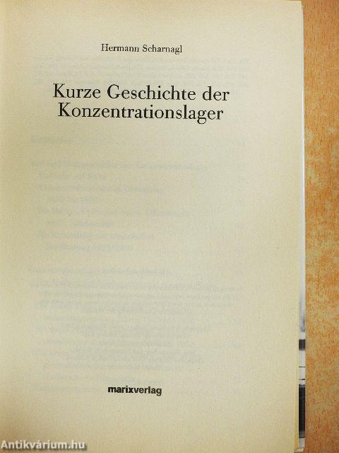 Kurze Geschichte der Konzentrationslager