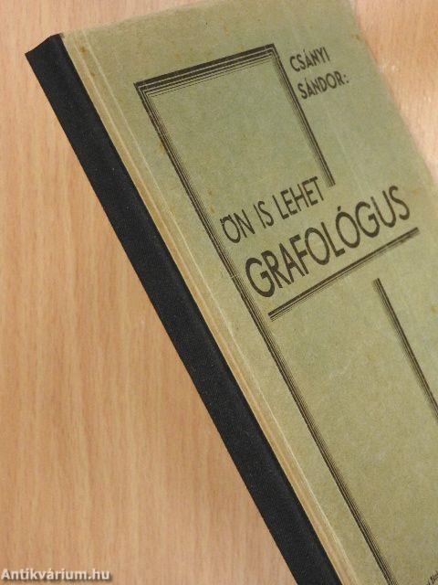 Ön is lehet grafológus