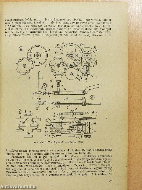 A szövés technológiája III.