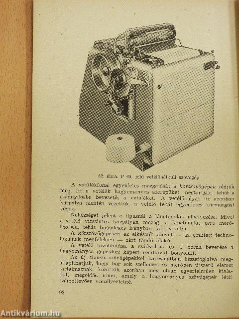 Szövéstechnológia