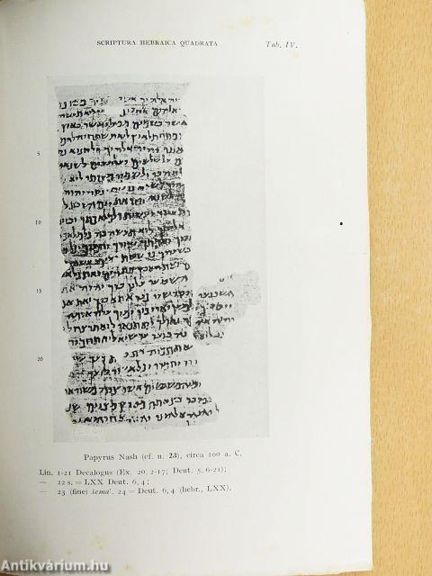 Institutiones Biblicae scholis accommodatae I.