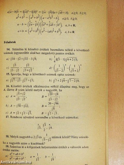 Készüljünk együtt matematikából!