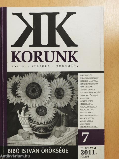 Korunk 2011. július (dedikált példány)