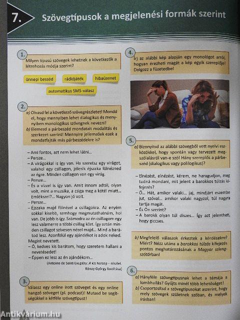 Magyar nyelv munkafüzet 10.