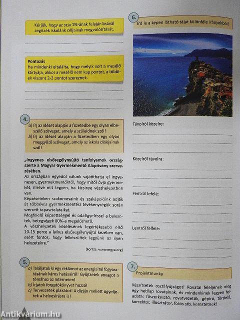 Magyar nyelv munkafüzet 10.