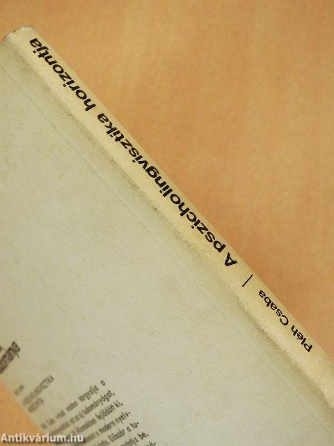 A pszicholingvisztika horizontja