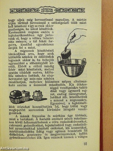 A mi süteményeskönyvünk