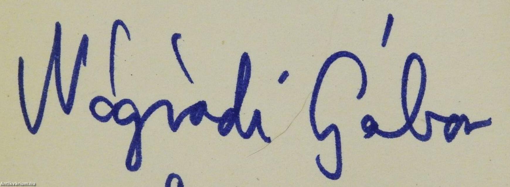 Kéthátú életünkben (dedikált példány)