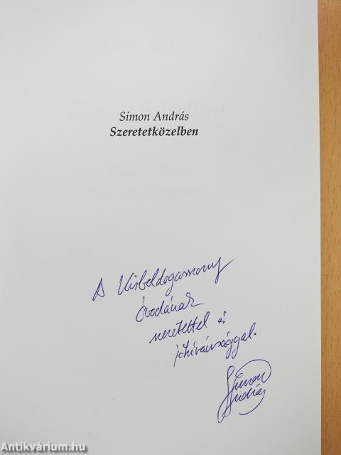 Szeretetközelben (dedikált példány)