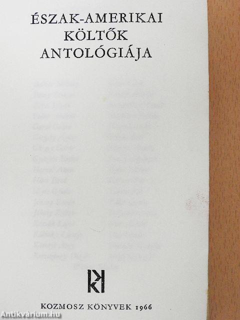 Észak-amerikai költők antológiája