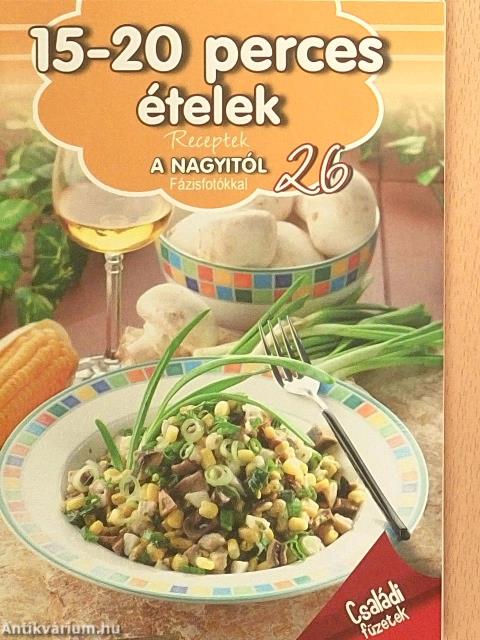 15-20 perces ételek