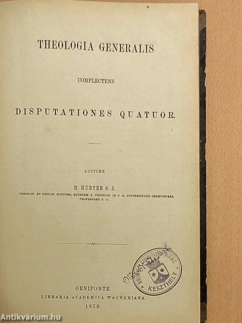 Theologia Generalis
