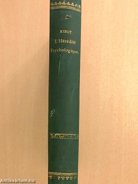 L'hérédité psychologique